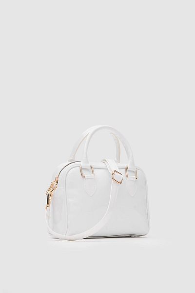 citycenterfashion Geantă de mână și crossbody cu închidere cu fermoar, mini aurie, pentru femei cty-lbn-4002