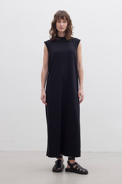 Manuka KLEID MIT STRICKFUTTER SCHWARZ