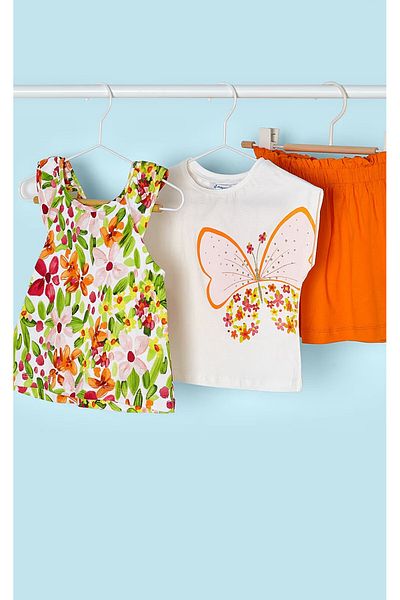MAYORAL Girl's Better Cotton Set of 3