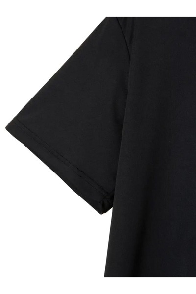 mercoledi Dámské neformální oversize tričko s černým potiskem