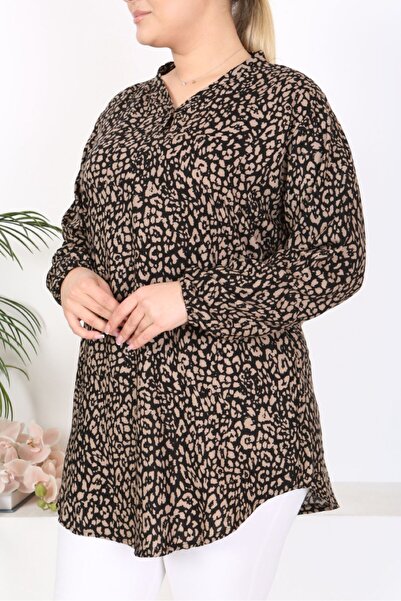 Tunikteks Soft Viscose Tunic - Comfortable Patterned Woven