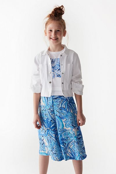 nk kids NK KİDS 34716 ΚΟΡΙΤΣΙΑ ΛΕΥΚΟ ΜΠΟΥΦΑΝ ΤΣΕΠΗΣ