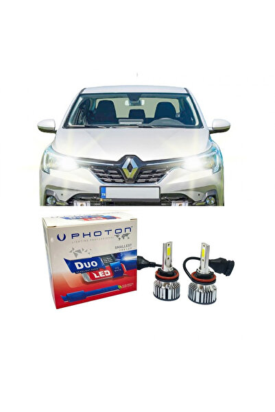 Photon Renault Taliant Led Xenon Uzun Far Ampulü H7 Duo Yeni Seri Beyaz Uyumlu