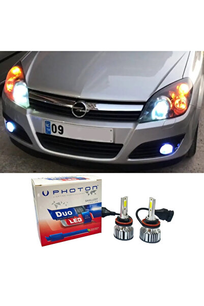Photon Opel Astra H Uyumlu Led Xenon Kısa Far Ampulü H7 Duo Yeni Seri Beyaz 2004-2010