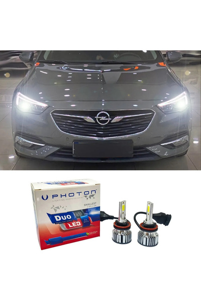 Photon Opel insignia B Led Xenon Kısa Far Ampulü H7 Duo Yeni Seri Beyaz 2017+