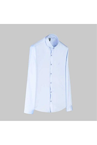 Sarar İNTERVİEW GOIAS UZUN KOL AÇIK MAVİ GÖMLEK