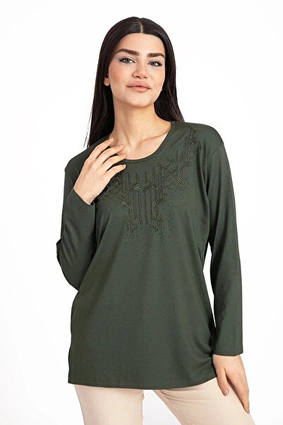 NOBLE STORE Γυναικεία Λεπτομερής Μπλούζα Μητέρας για τη Γιορτή της Μητέρας