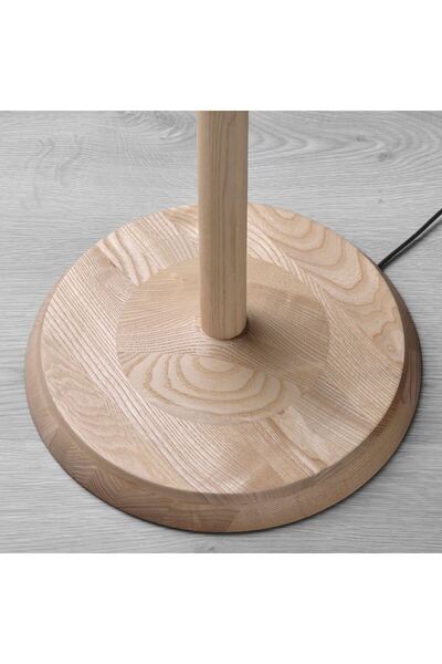 IKEA yer lambası, dişbudak-beyaz, 150 cm şık figür, ona hem modern hem de geleneksel