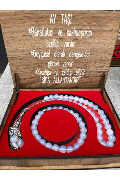 asya bijuteri Βραχιόλι με ρολό φεγγαρόπετρα