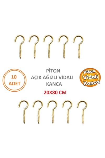 ilta Life Piton Kanca Açık Uçlu Vida 20x80 cm  ( 10  Adet )