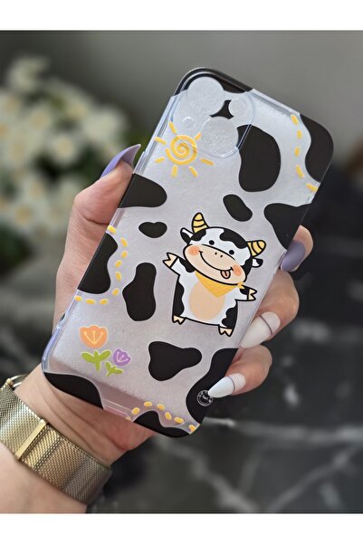 SUPER FRAME Iphone 13 Uyumlu Baskılı Şeffaf Telefon Kılıfı