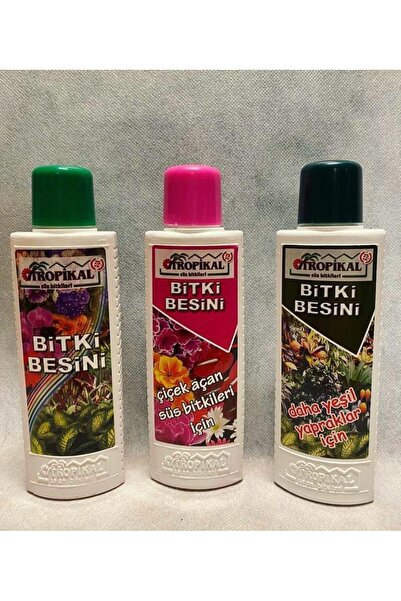 TROPİKAL tropikal 3 lü bitkı besini