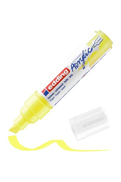 Edding EDDİNG 5000 AKRİLİK 5-10MM KALIN UÇ 065 NEON YELLO