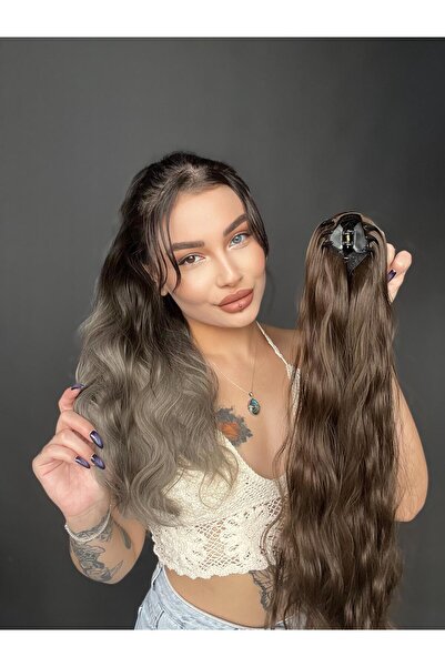 Suzan Peruk Mini Mandallı Tokalı Postiş Topuz At kuyruğu Renk seçenekli Suzan...