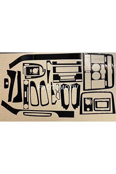 FD Damla Etiket Mercedes Vito Viano 2004-2013 Torpido, Konsol, Trim, Göğüs Ka...