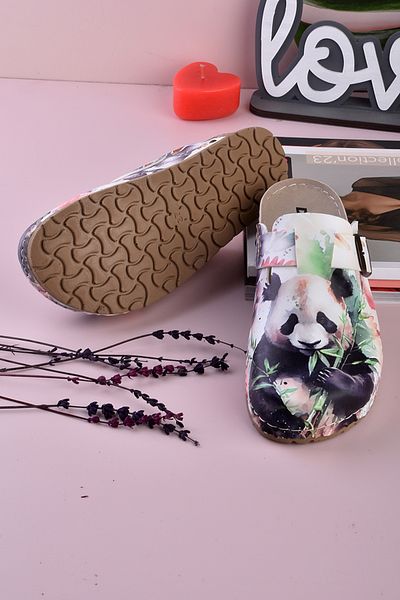 DOGİYE 8085 Papuci Sabo Confort cu imprimeu Panda