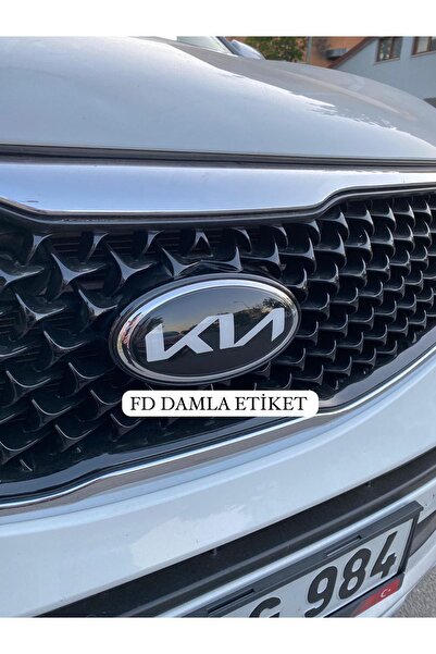 FD Damla Etiket Kıa Sportage Ön Arka Yeni Logo Amblem Dekorasyon Özel Dizayn