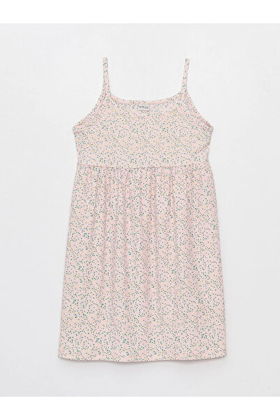 LC Waikiki Dievčenské šaty s štvorcovým výstrihom LCW ECO