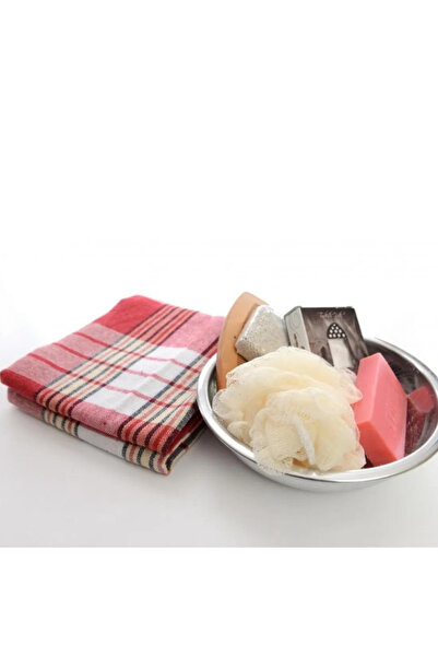 CNGZSHOP Набір для хамаму з 7 предметів - пештемаль, хамамська чаша, натураль...