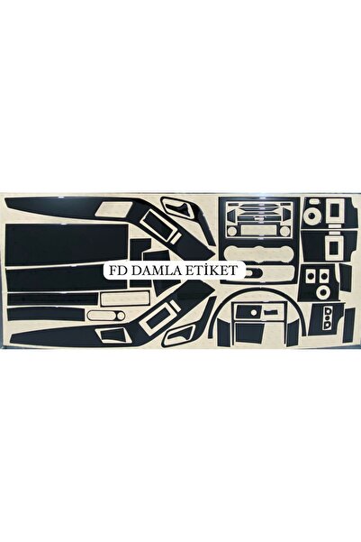 FD Damla Etiket مرسيدس سبرينتر - طقم كامل بتصميم خاص باللون الأسود مع طلاء تو...