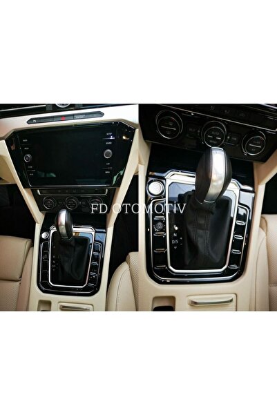 FD Damla Etiket طقم توربيدو فولكس فاجن باسات B8 - بيانو أسود اللون بتصميم خاص...