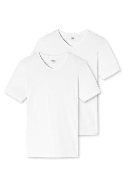 uncover by Schiesser Herren T-Shirt 4er Pack - V-Ausschnitt