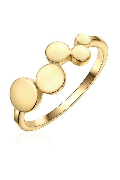 Rafaela Donata Silberring Ring Sterling Silber gelbgold