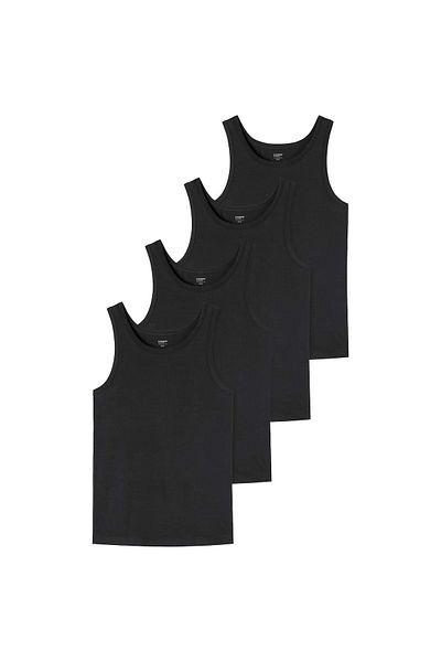 uncover by Schiesser Herren Unterhemd 4er Pack - Serie &quot;Uncover&quot;, Rundhals