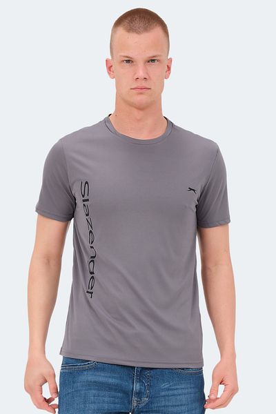 Slazenger Ανδρικό T-Shirt NEKANE - Σκούρο Γκρι