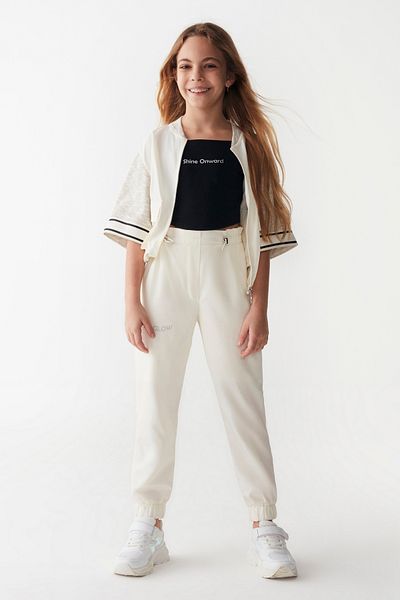 nk kids 56303 Pantaloni Crem Glow - Fată