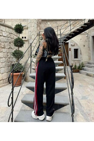 DENİKK Trend Wide Leg - Palazzo Φούτερ με ελαστική μέση