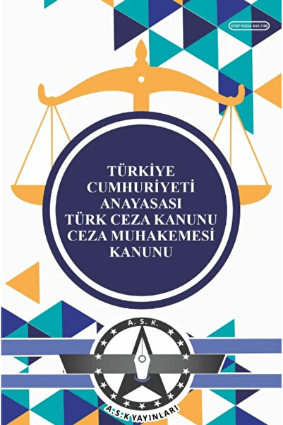 Askeri Sınav Kitapları Türkiye Cumhuriyeti Anayasası Türk Ceza Kanunu Ceza Mu...