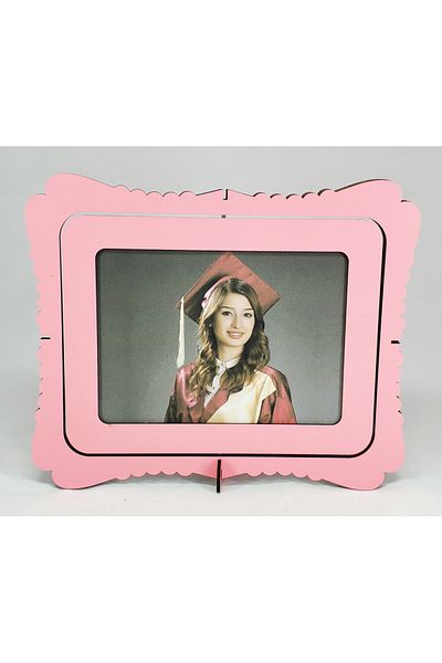 LAZER ART 15X21 ROTATING WOODEN FRAME - DOUBLE SIDED GRADER FRAME - LASERCERCEVE0005