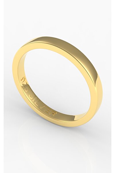 Giove Sade Taşsız Düz Kadın Alyans