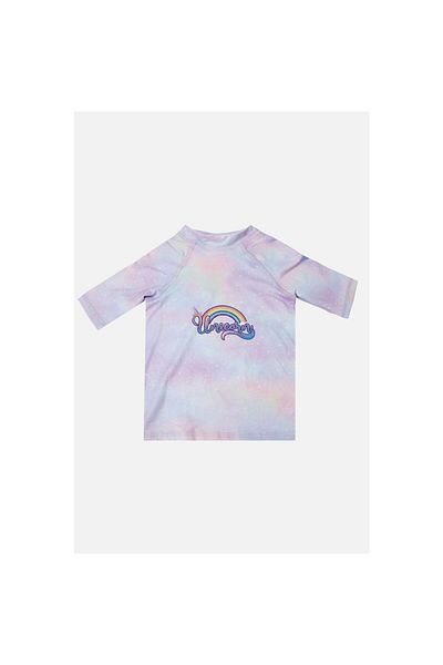 SLIPSTOP Aida Girl's Sea and Pool T-Shirt Lilac St 2415000014