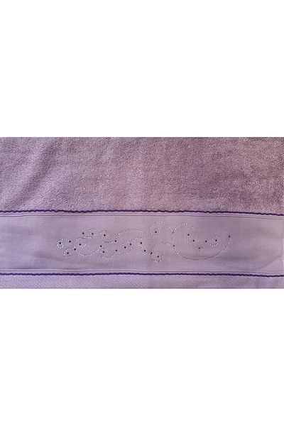 Lucy and Home Σετ 2 Πετσέτες 50x100cm - Πέτρα εμπριμέ