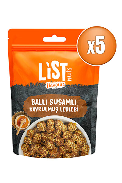 List Flavours Ballı Susamlı Leblebi 5 x 120 G