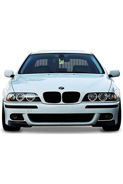HYM TUNİNG BMW 5 SERİSİ M5 Uyumlu  ÖN TAMPON FLAP SETİ PİANO BLACK 1995-2004