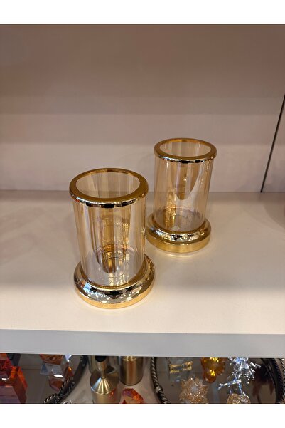 PLUS HOME 2'li Metal Dekoratif Mumluk