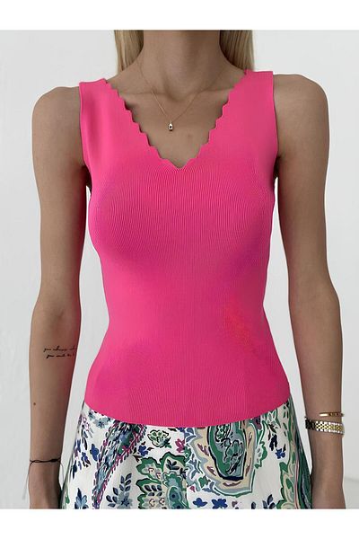 Jose Clothing Γυναικεία πλεκτή μπλούζα Ladder Neck - Strappy