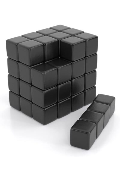 RICHIE Neocube siyah küp mıknatıs stres oyunu magnetik küp eğitici el beceri oyunu 120 adet