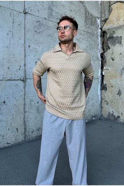 corfixman Μπλουζάκι Polo Neck Oversize