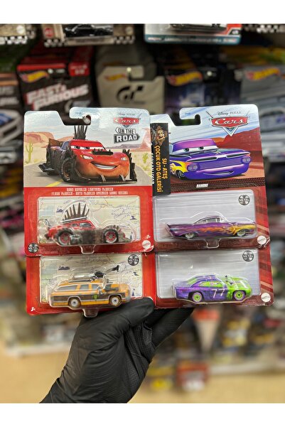 Disney Pixar Cars 4’lü (lisanslı metal ürünler)