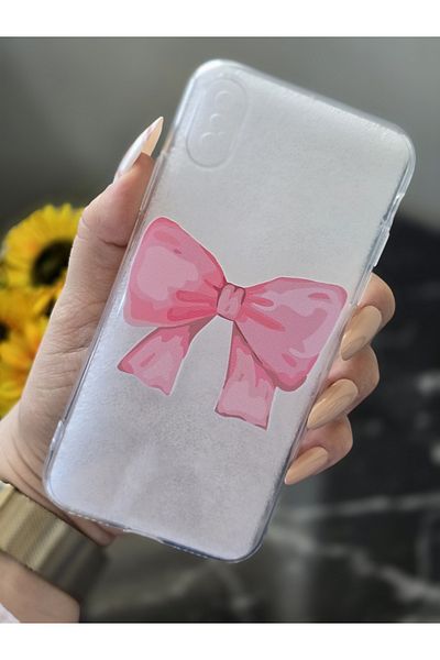 SUPER FRAME حافظة هاتف شفافة مطبوعة متوافقة مع هاتف Iphone X وXs