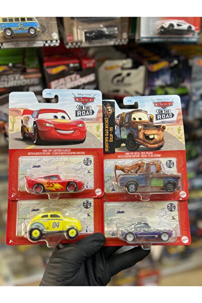 Disney Pixar Cars 4lü set (Metal ürünlerdir)