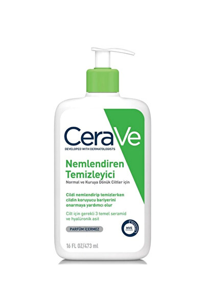 CeraVe Normal Ve Kuruya Dönük Ciltler İçin Nemlendiren Temizleyici 473 ml