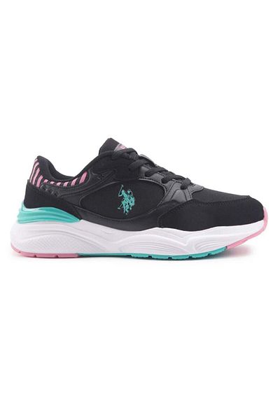 U.S. Polo Assn. U.S. Polo Assn Blossom 4FX - Μαύρα γυναικεία αθλητικά παπούτσια