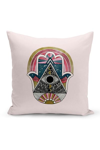Bertille Home Κάλυμμα μαξιλαριού Evil Eye (Κάλυμμα μαξιλαριού για το κακό μάτι)