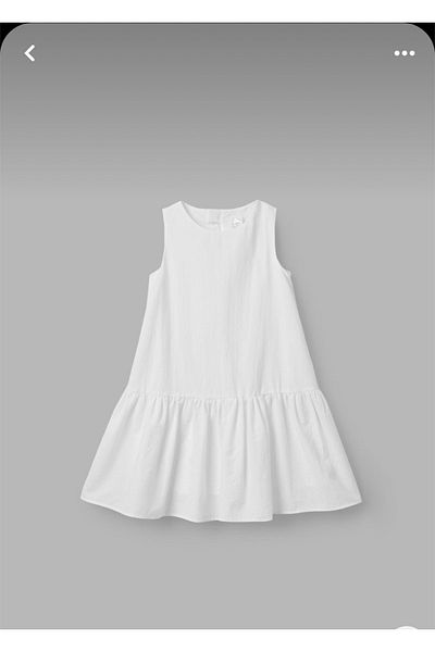 Monila New Season Poplin Fabric Cotton Suspender Dress
