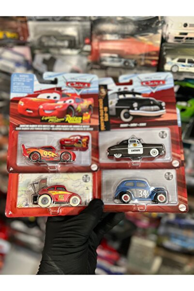 Disney Pixar Cars 4’lü Set ( ürünler lisanslı metaldir)